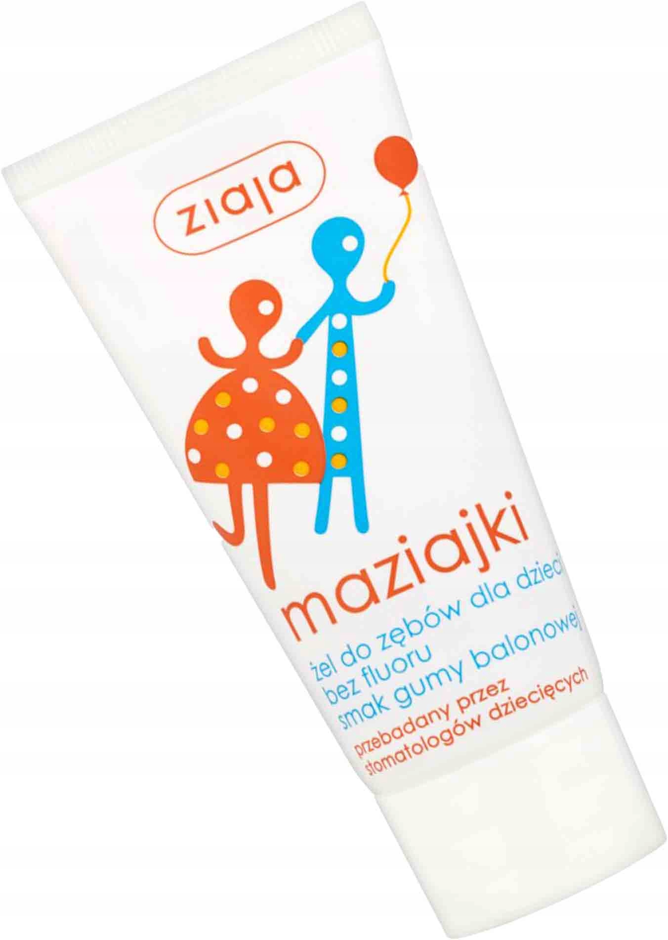 

Ziaja Pasta Dla Dzieci 50 ml Maziajki-guma Balonow