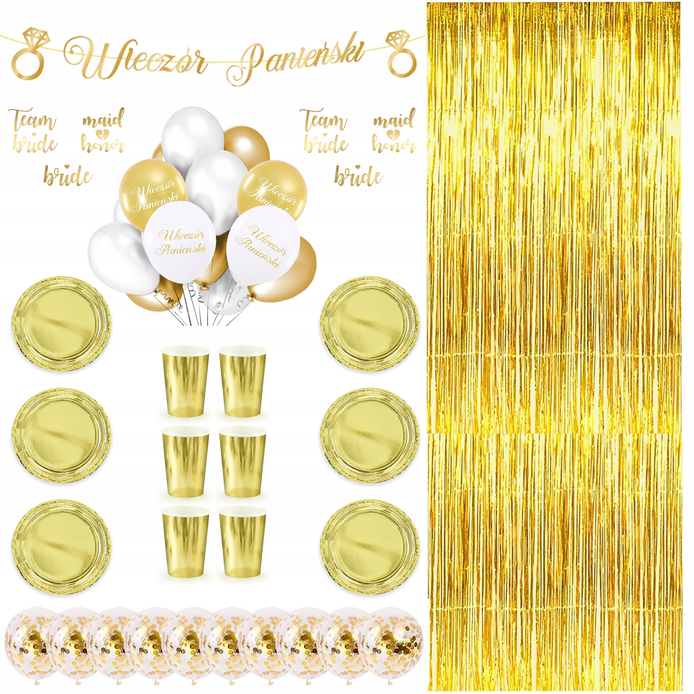 

Balony Wieczór Panieński Kurtyna Serwetki Tatuaże