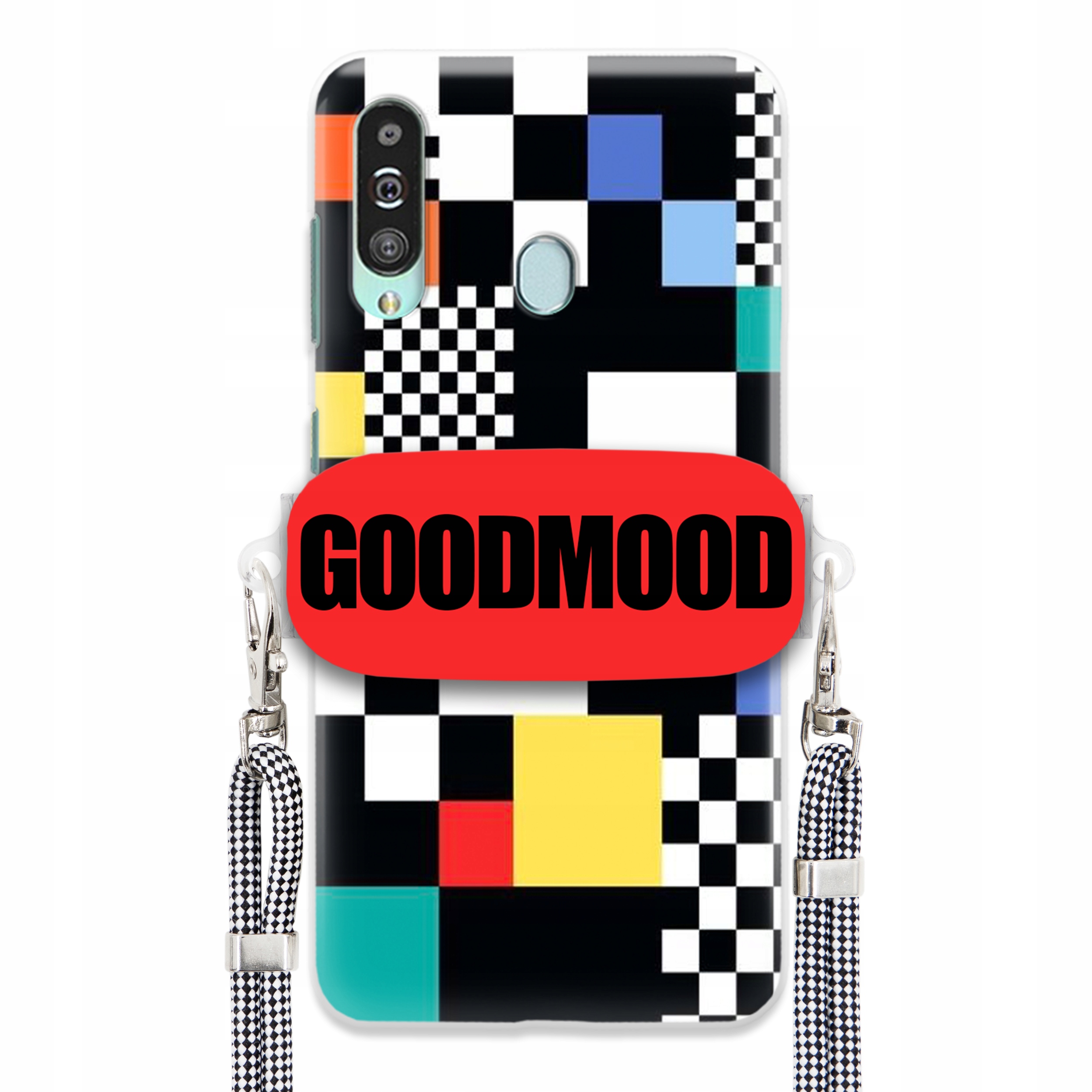 Pouzdro Pro Samsung A60 Case Držák Na Vodítko Zebra Telefonu Pixelart Goodmood Wz
