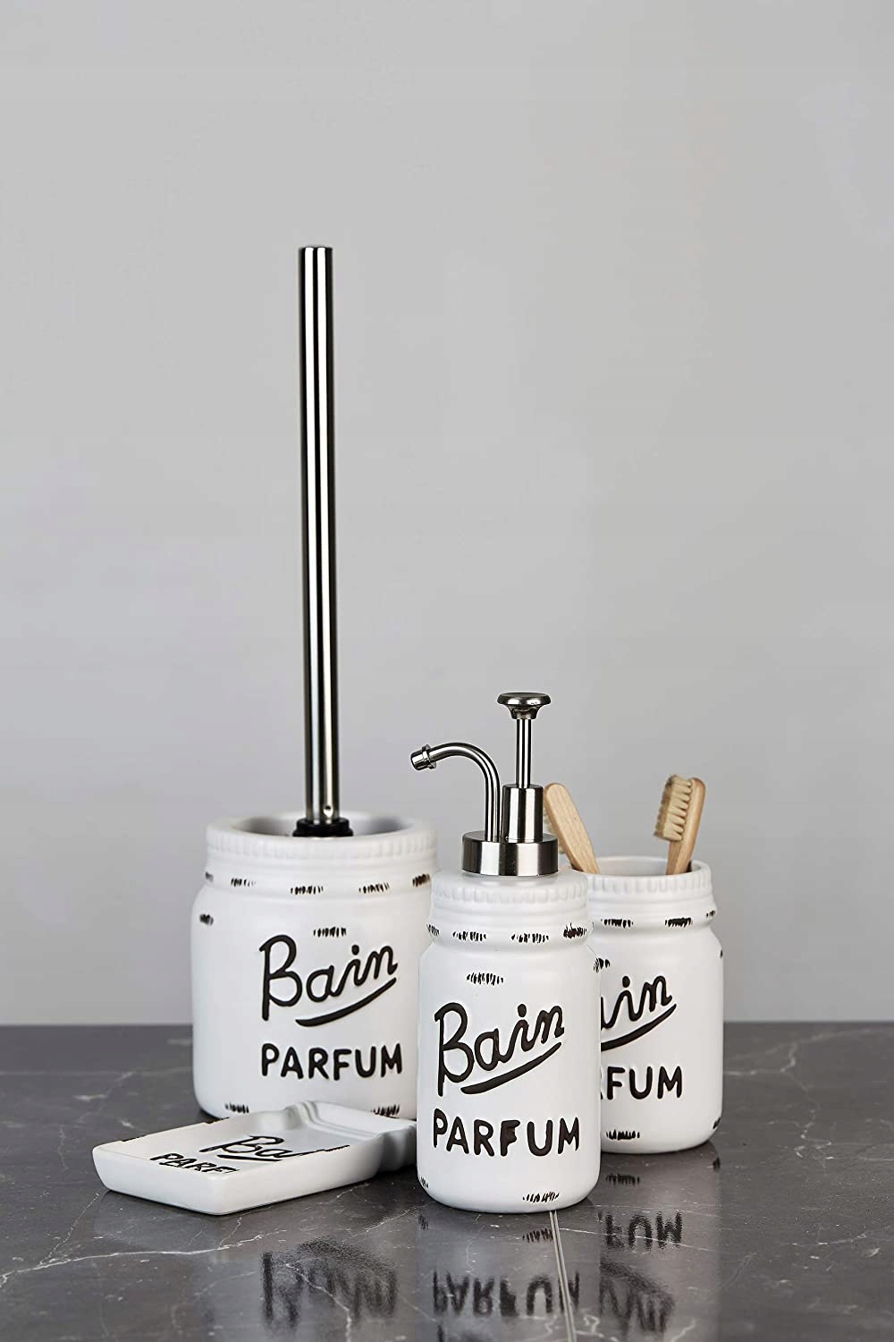 Wenko Ceramiczny kubek na szczoteczki - Lavars Marka Wenko