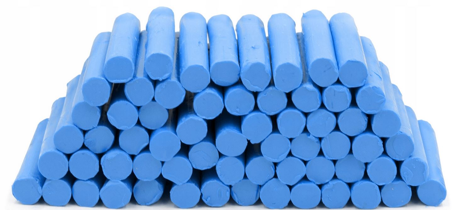 Plastelina MONA szkolna LUZ 1kg jasno niebieska