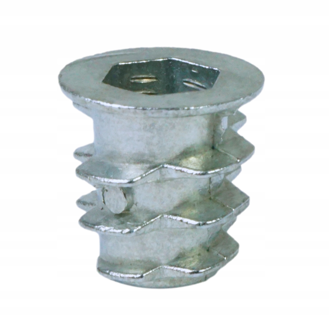 10x Mufa M5 x 10 mm wkręcana do drewna stalowa wpustka meblowa Marka Global Service