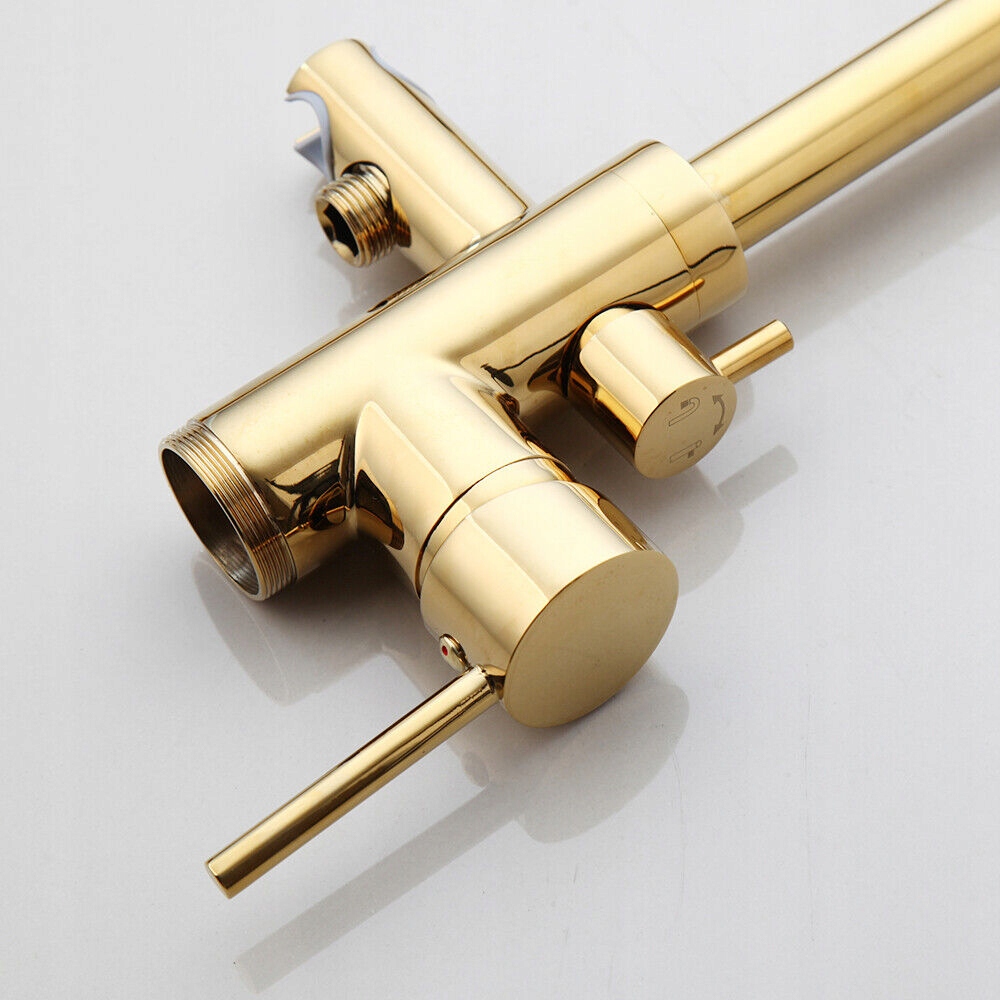 ZŁOTY KRAN BATERIA WOLNOSTOJĄCA DO WANNY PODŁOGOWA Marka Indes