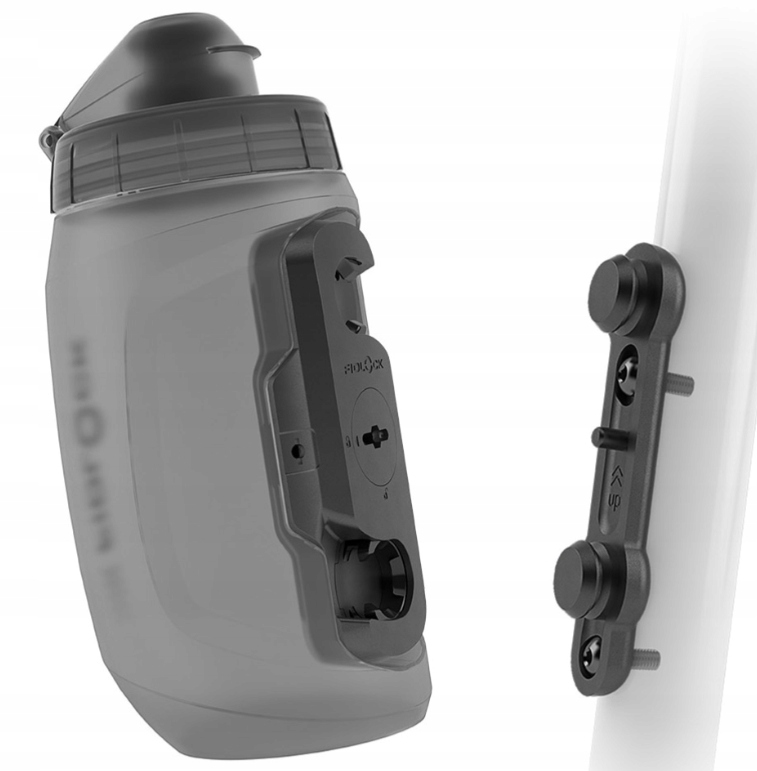 Bidon Fidlock Twist 450 ml czarny transparentny baza