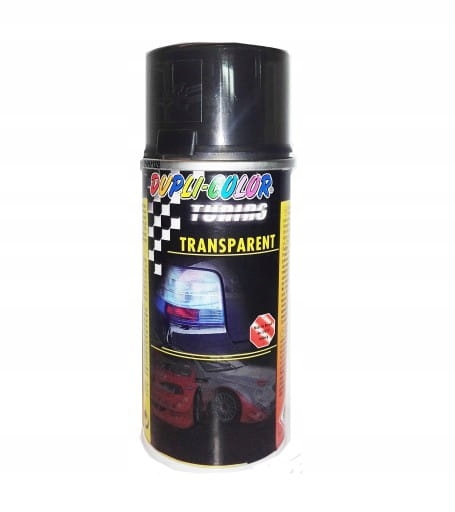 

Duplicolor Lakier Czarny Transparent Do Lamp