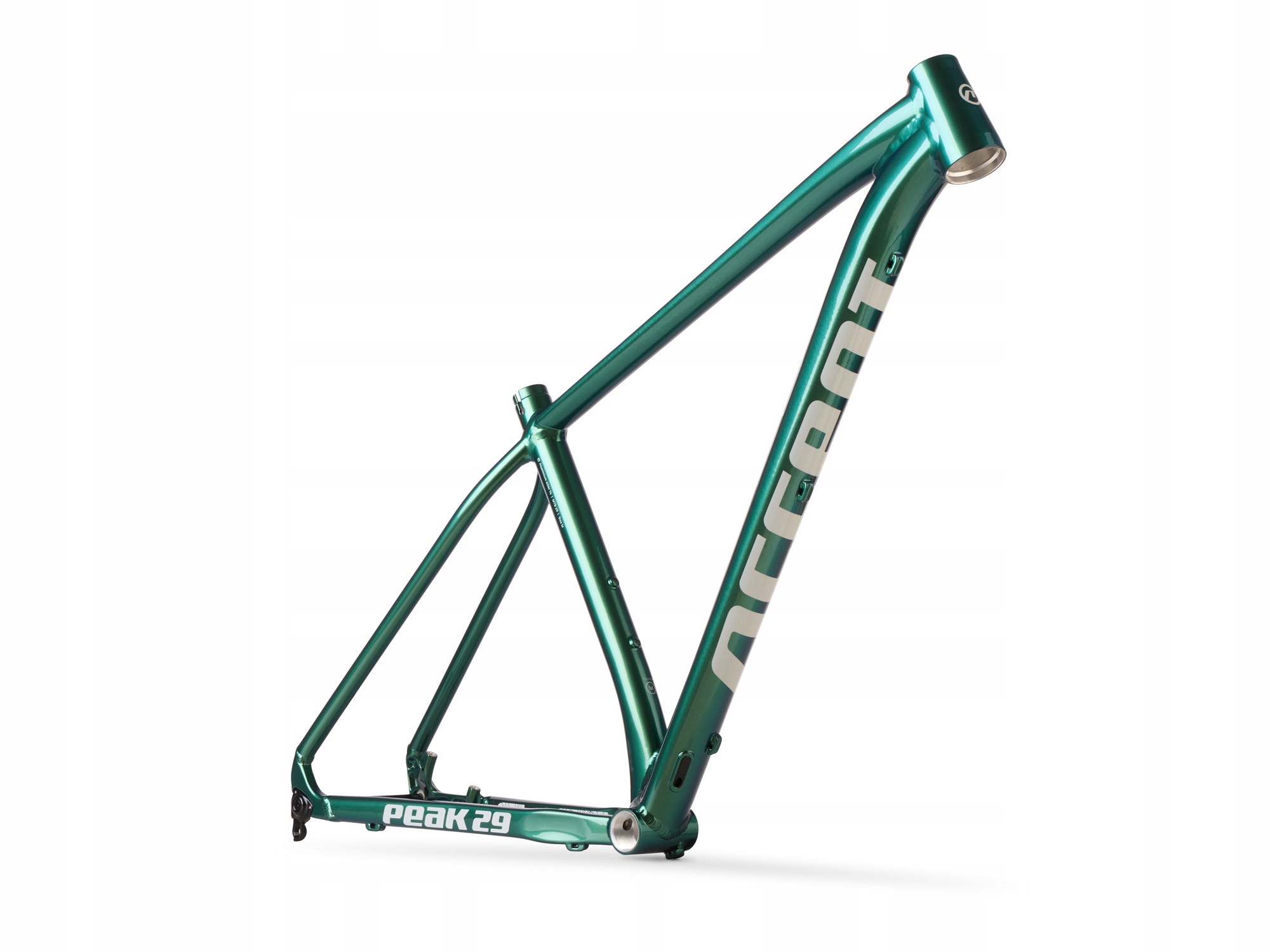 Rám Accent Mtb 29 Peak Boost v.2 zeleno-šedý, velikost Xs