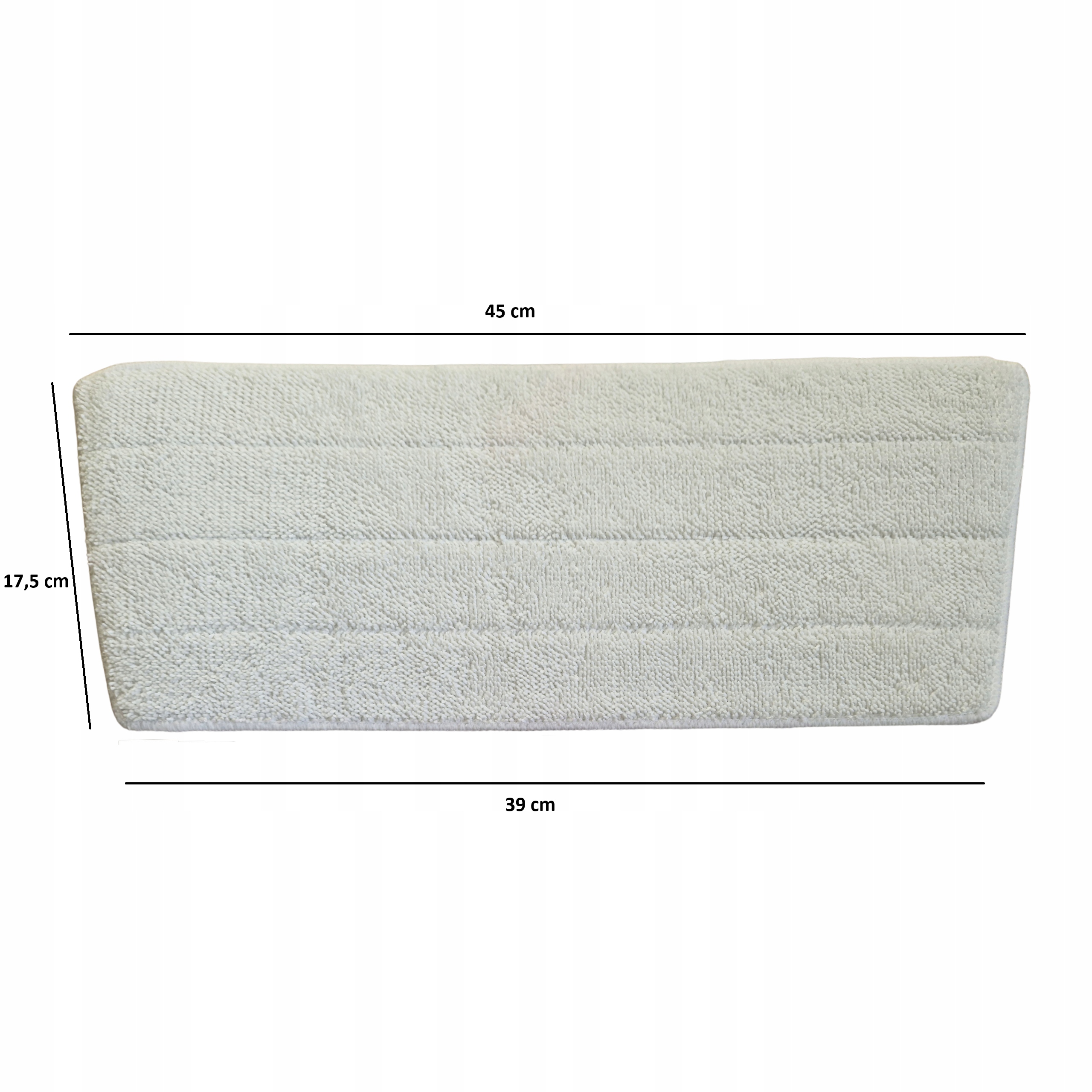 4X WKŁAD NAKŁADKA MOPA PAROWEGO Steam Plus XXL MIKROFIBRA Kod producenta steam xxl 40cm