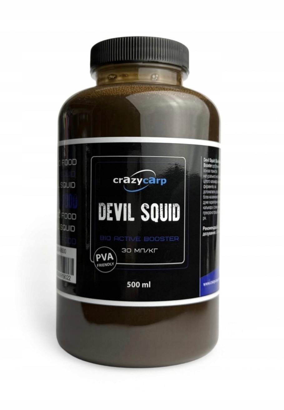 Bio-active Booster Crazy Carp Devil Squid 500 ml