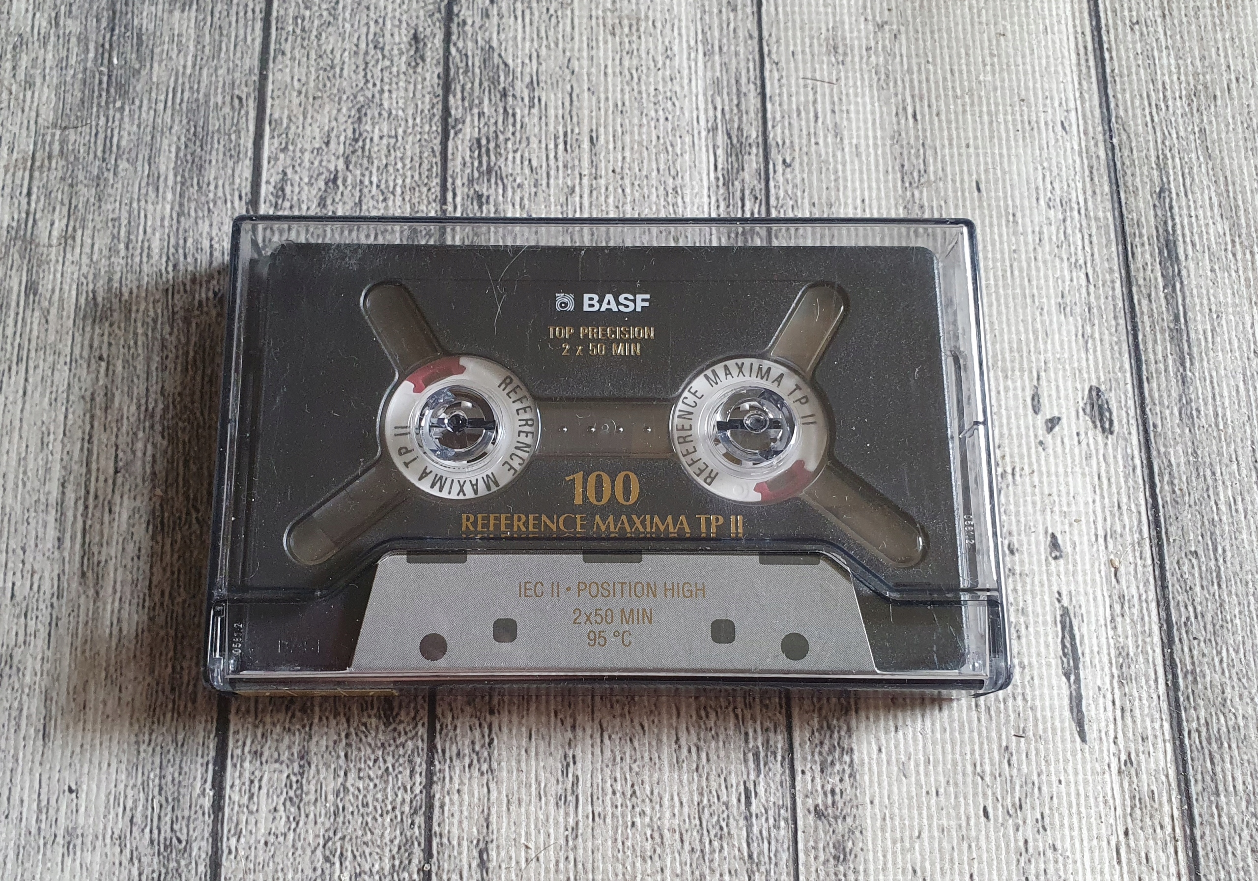 Kaseta Magnetofonowa BASF Reference Maxima TP II 100