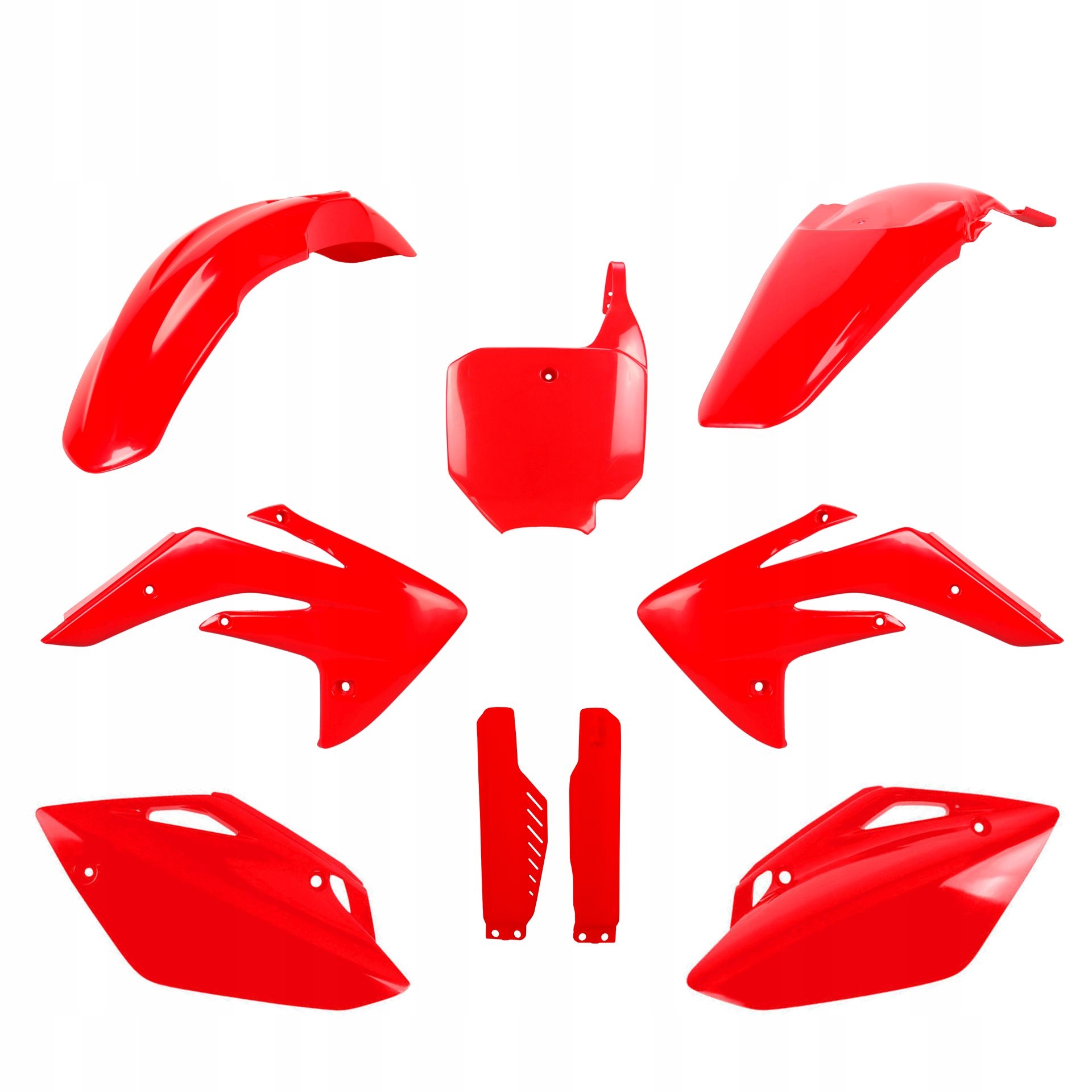 Sada Plastov Honda Crf 150 07-25 V Balení, Predná Tabuľa