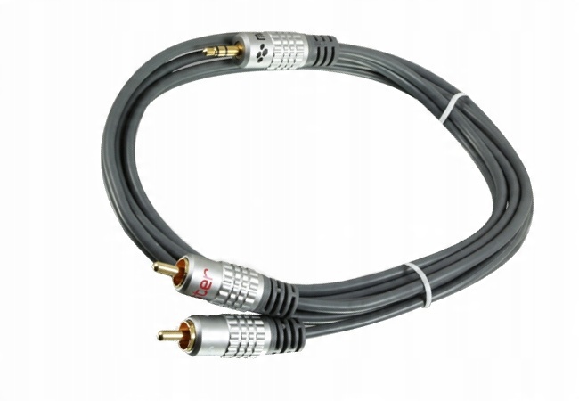 

Kabel mini Jack 2x Rca chinch Profesjonalny Hq 5m