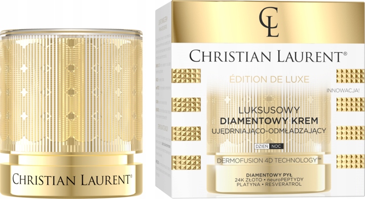 Christian Laurent Édition De Luxe Diamantový Denní A Noční Krém Na Obličej 50 ML