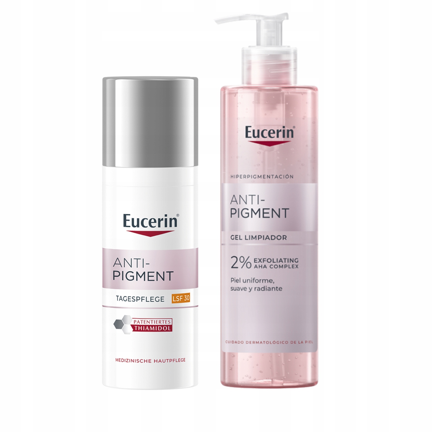 Eucerin Anti Pigment Krem na przebarwienia 50ml Żel do mycia twarzy 400ml
