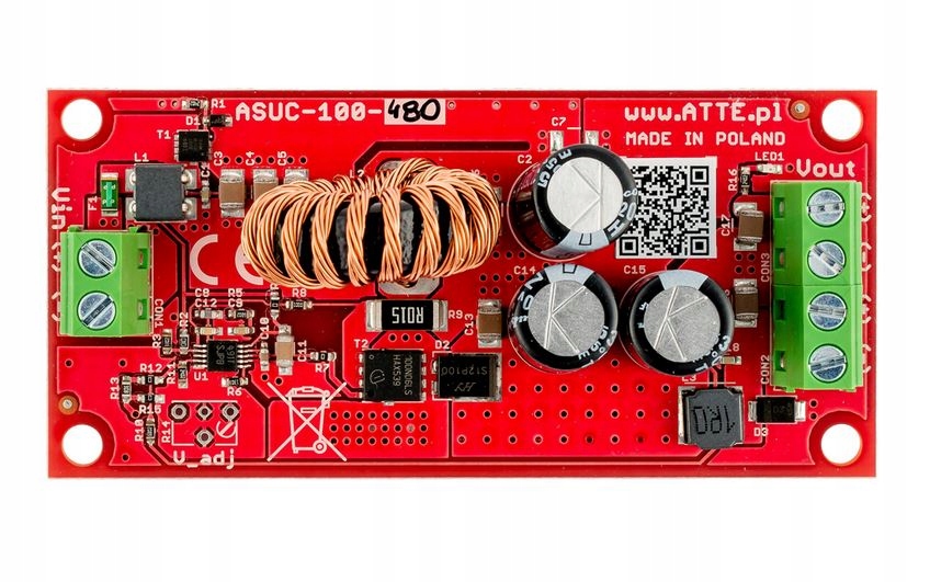 Przetwornica DC/DC podnosząca napięcie nieizolowan