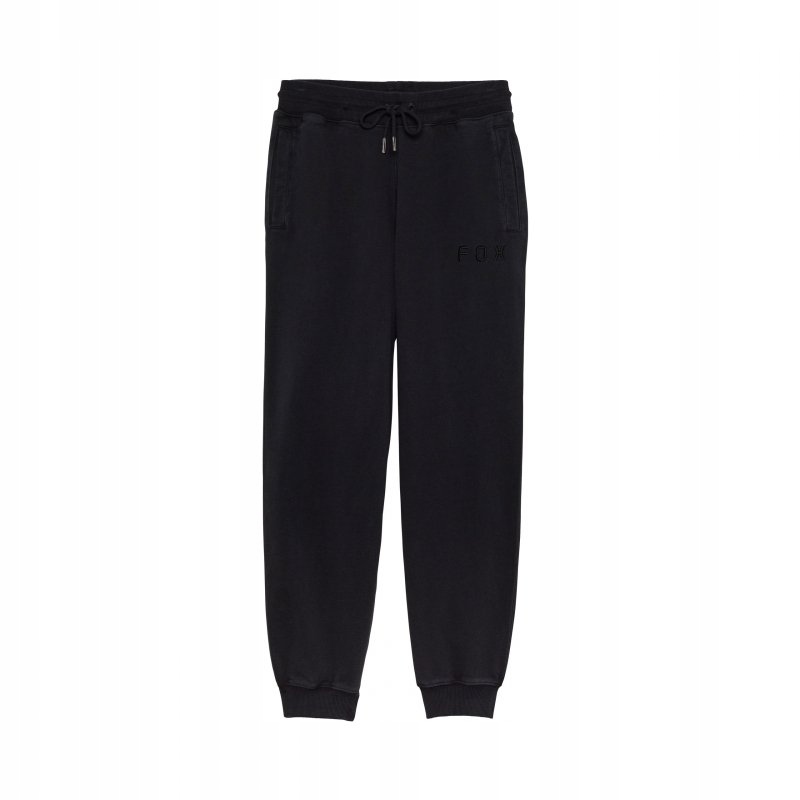 Nohavice Fox Lady Wordmark Fleece Jogger Čierne L