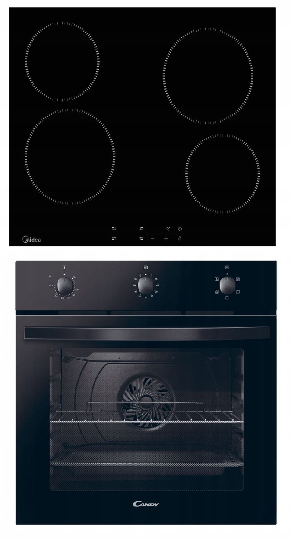 Zestaw do zabudowy Piekarnik + Płyta ceramiczna