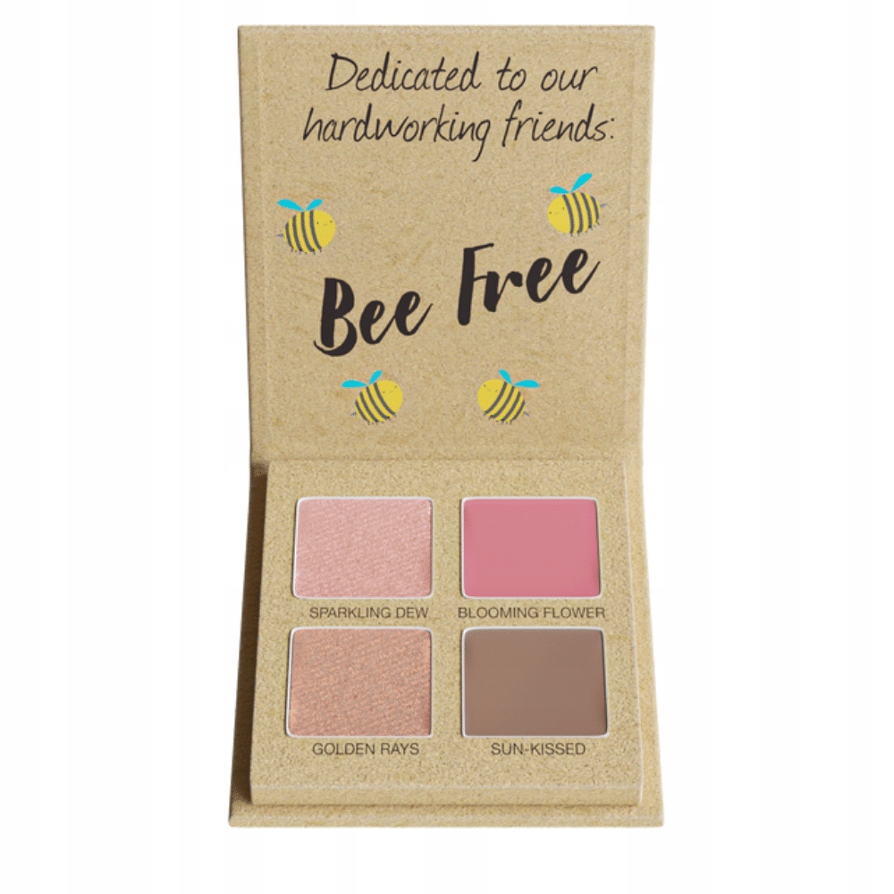 Hypo Paleta Cieni Do Twarzy Powiek Bee Free