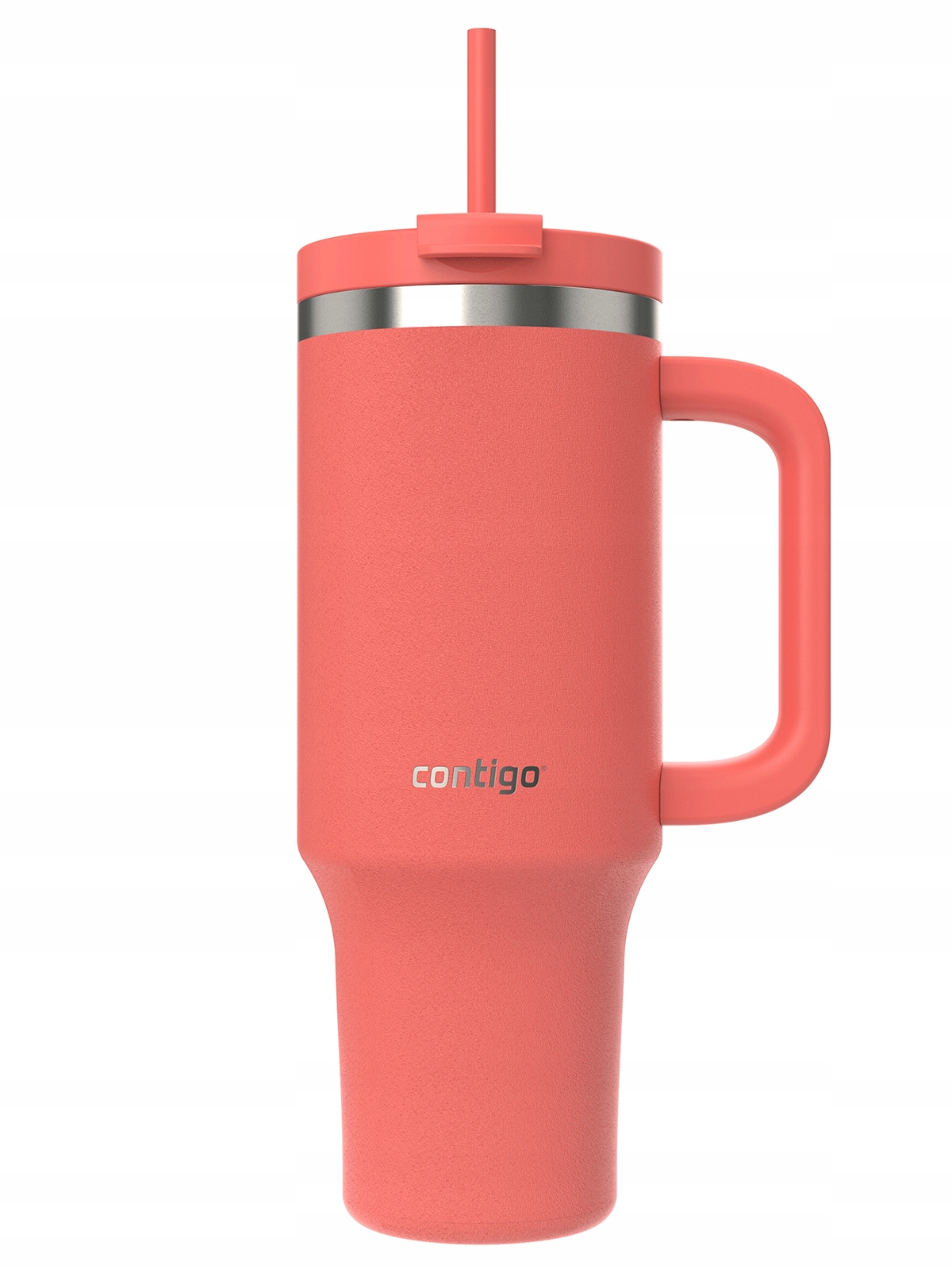 Kubek termiczny ze słomką Contigo Streeterville Tumbler 1200 ml Coral