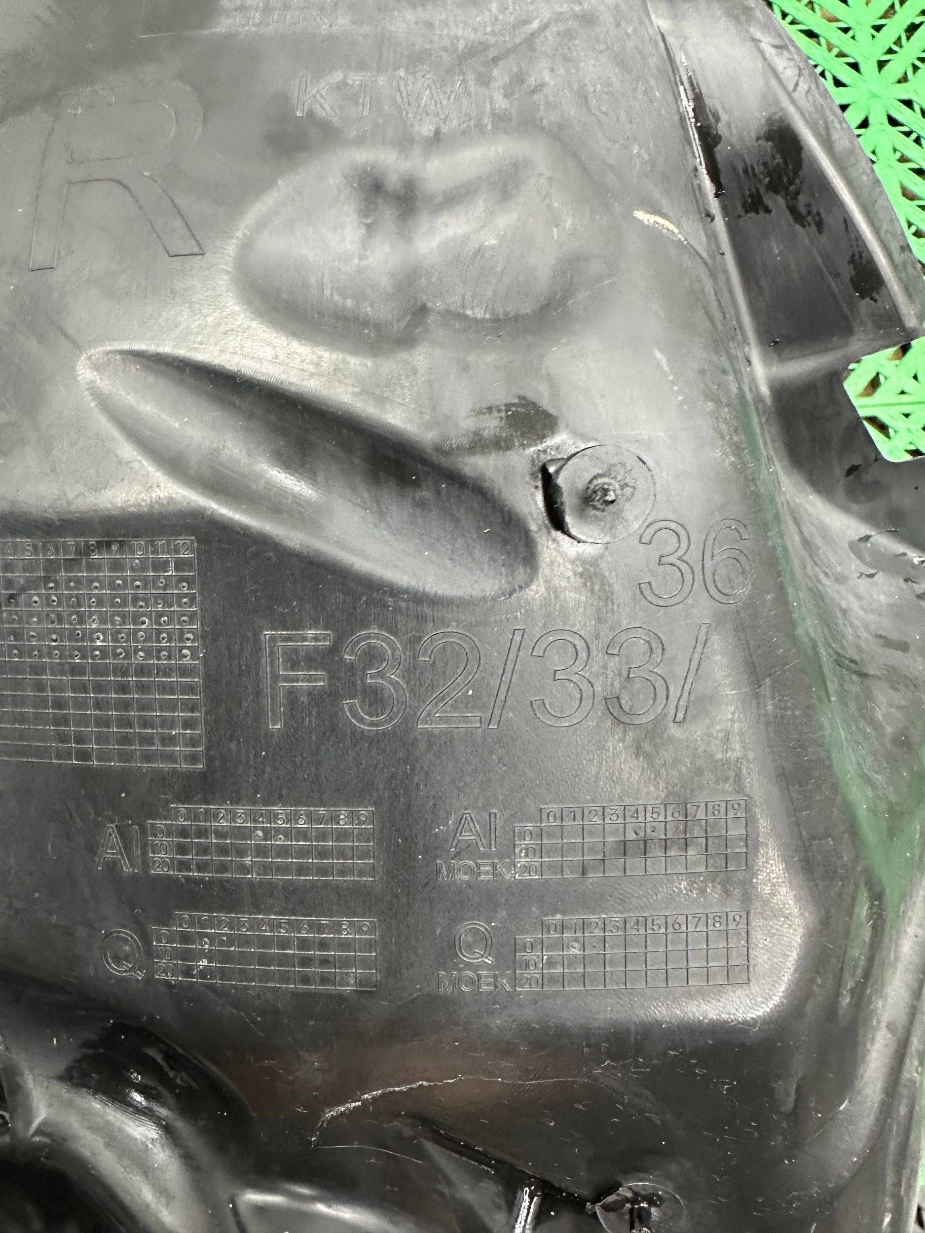 mudguard front front side right BMW 4 F32 F33 7260730