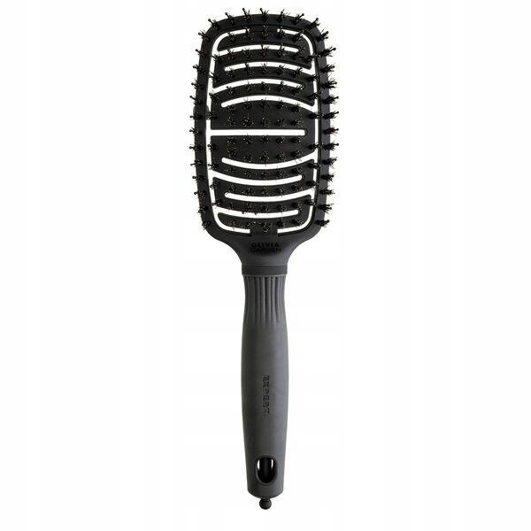 Olivia Garden Szczotka Expert Care Flex Boar & Nylon Bristles Black Label