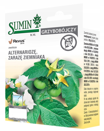 

Revus 250SC 30ml Choroby Zaraza Ziemniaka Pomidora
