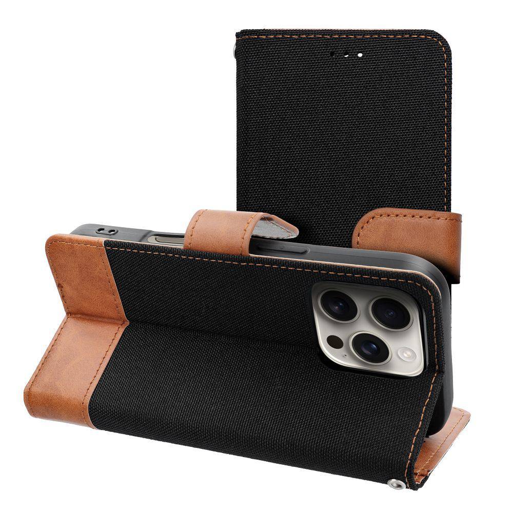 Etui Jeans Book Do Iphone 16E (Se 4 2025) Czarny