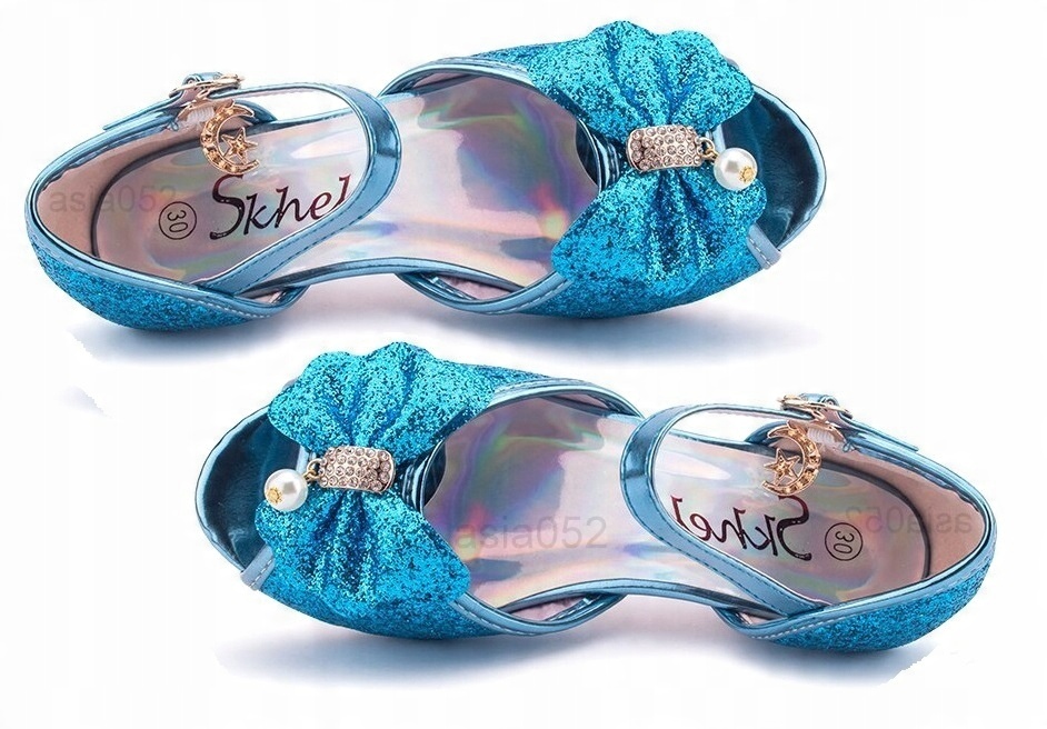 

Buty Na Obcasie Księżniczka Elsa Niebieskie r.27