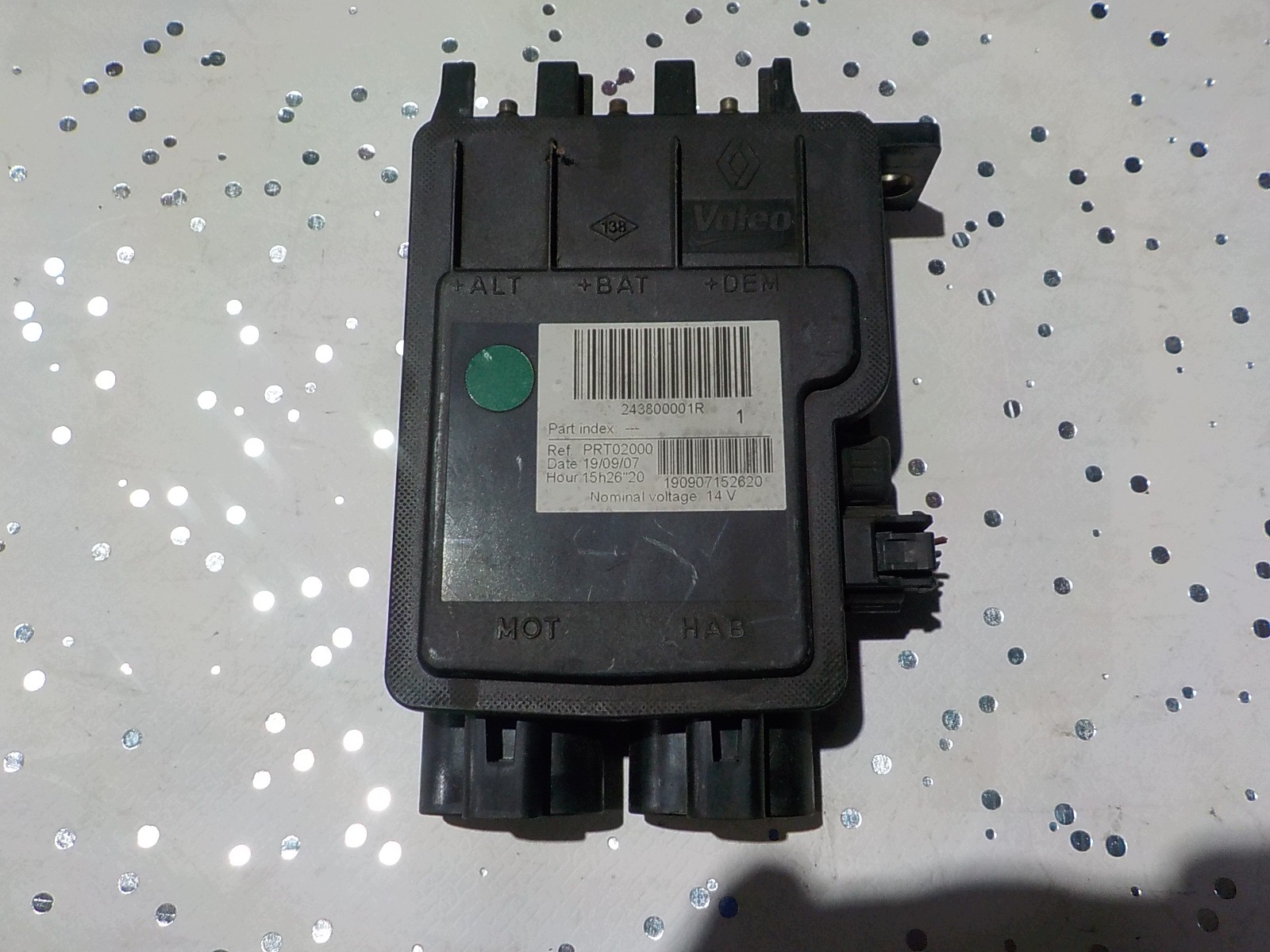 RENAULT LAGUNA III modulo per batteria 243800001R