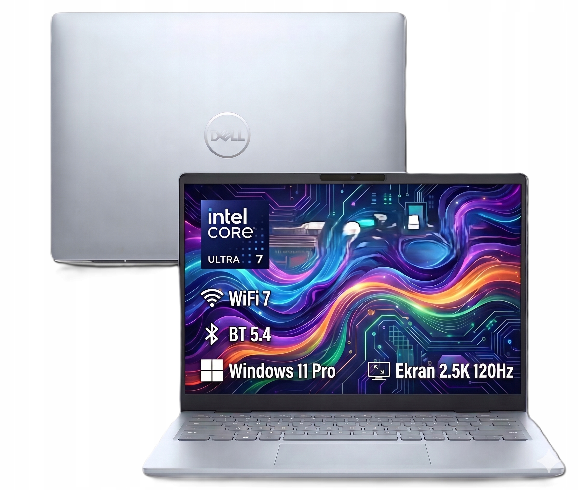 Wzmocniony Dell 14 Plus U7 256V 16GB 1TB 14" 2560x1600 120Hz 100% sRGB W11P