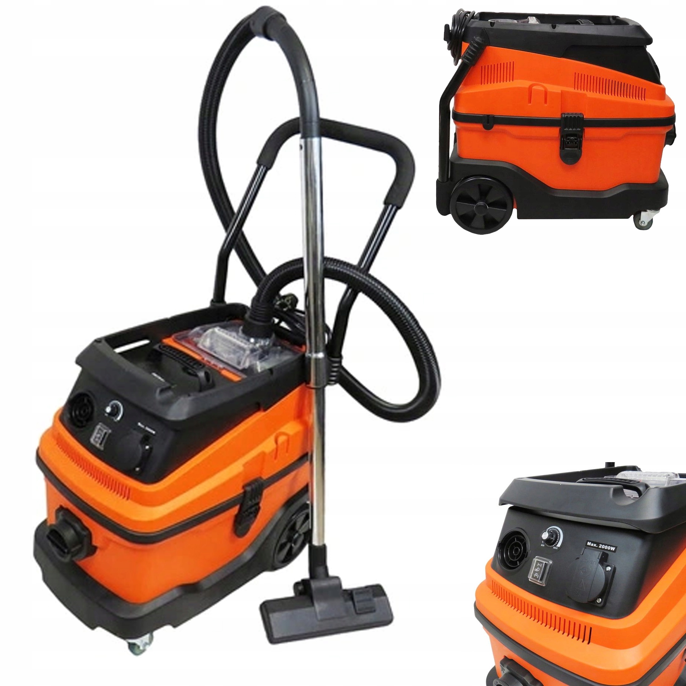 Vysavač S Mokrým A Suchým Třepačem 30 l