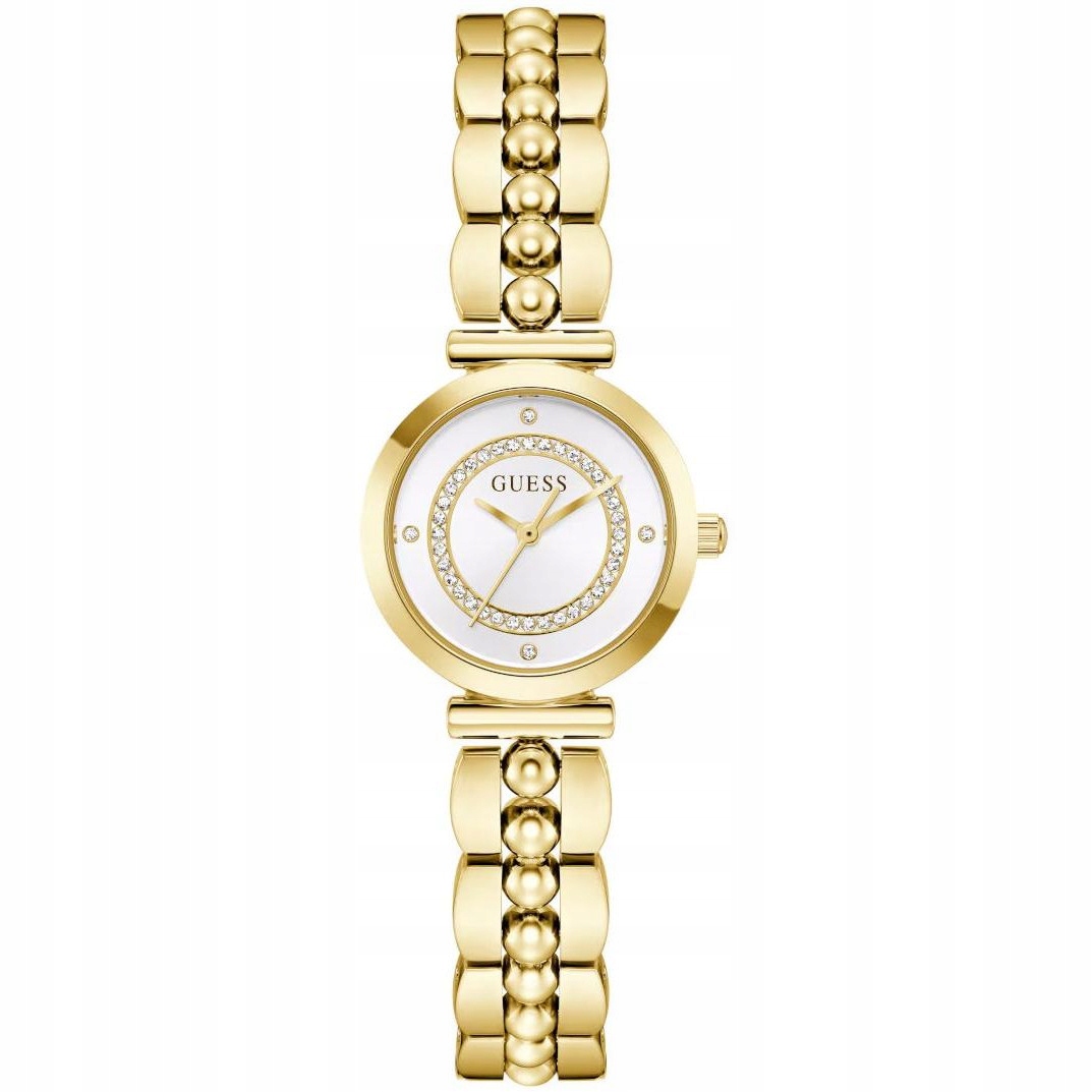 Dámské hodinky Guess GW0994L2 Zirkony zlaté