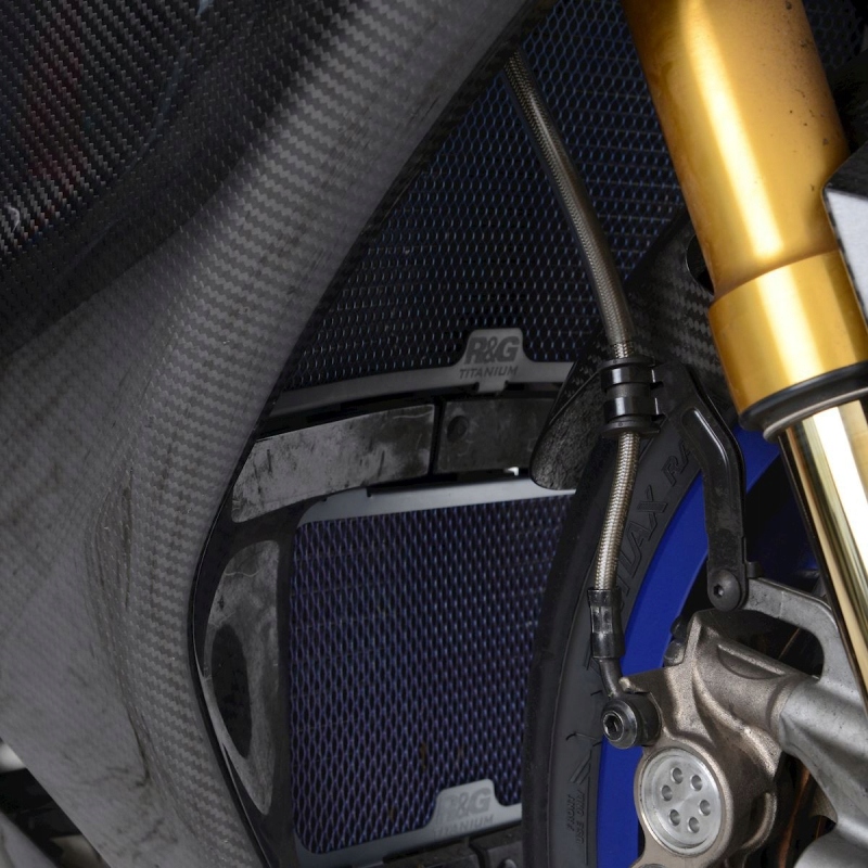 Titánová Krytka Chladiča Rg Racing Yamaha YZF-R1 R1M '15- & MT-10 '16-24