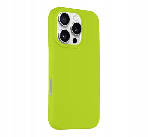 Taktyczne etui z aksamitu do Apple iPhone 16 Pro, kolor awokado, jasnozielony