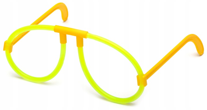 ŚWIECĄCE OKULARY CHEMICZNE IMPREZOWE GLOWSTICK MIX