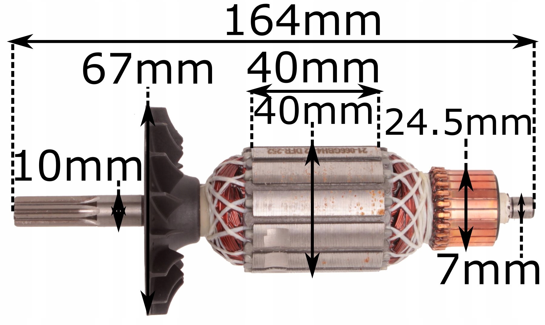 Wirnik BOSCH GBH 4-32 DFR, BHD SPIT 1614010252 Marka LSP
