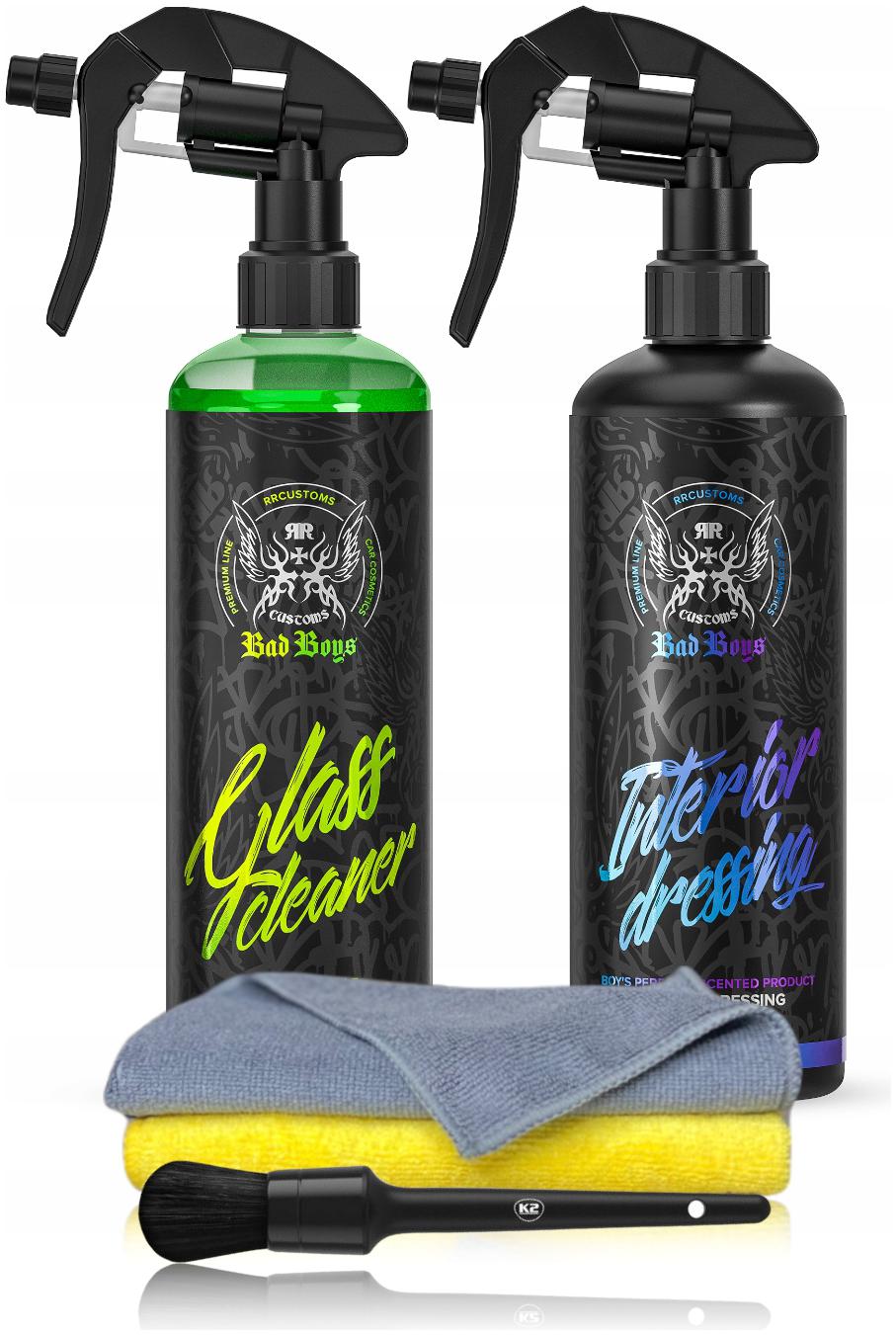 RR CUSTOMS RRC BAD BOYS ZESTAW KOSMETYKÓW DO WNĘTRZA AUTA