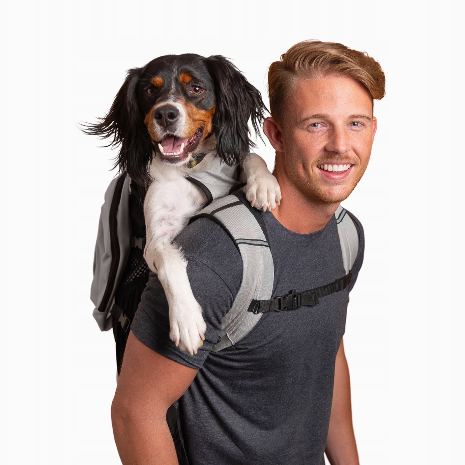 Levně Batoh pro psa K9 Sports sack Plus 2 batoh na psa do 16 kg velikost L šedý