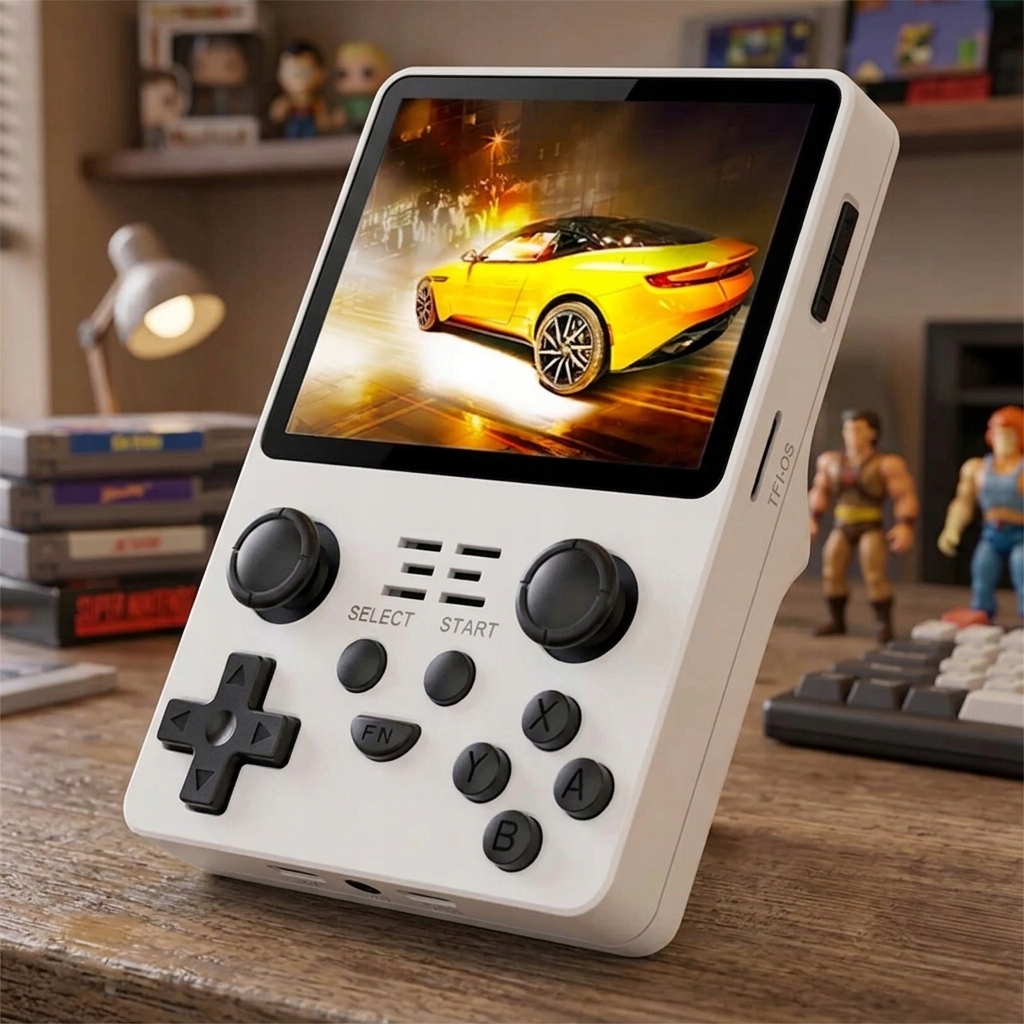 Przenośna konsola do gier R36S Retro, 3,5-calowy ekran IPS, 64 GB