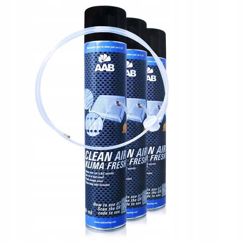 AAB AIR KLIMA FRESH 750ml CZYSZCZENIE KLIMATYZACJI Producent Aab cooling