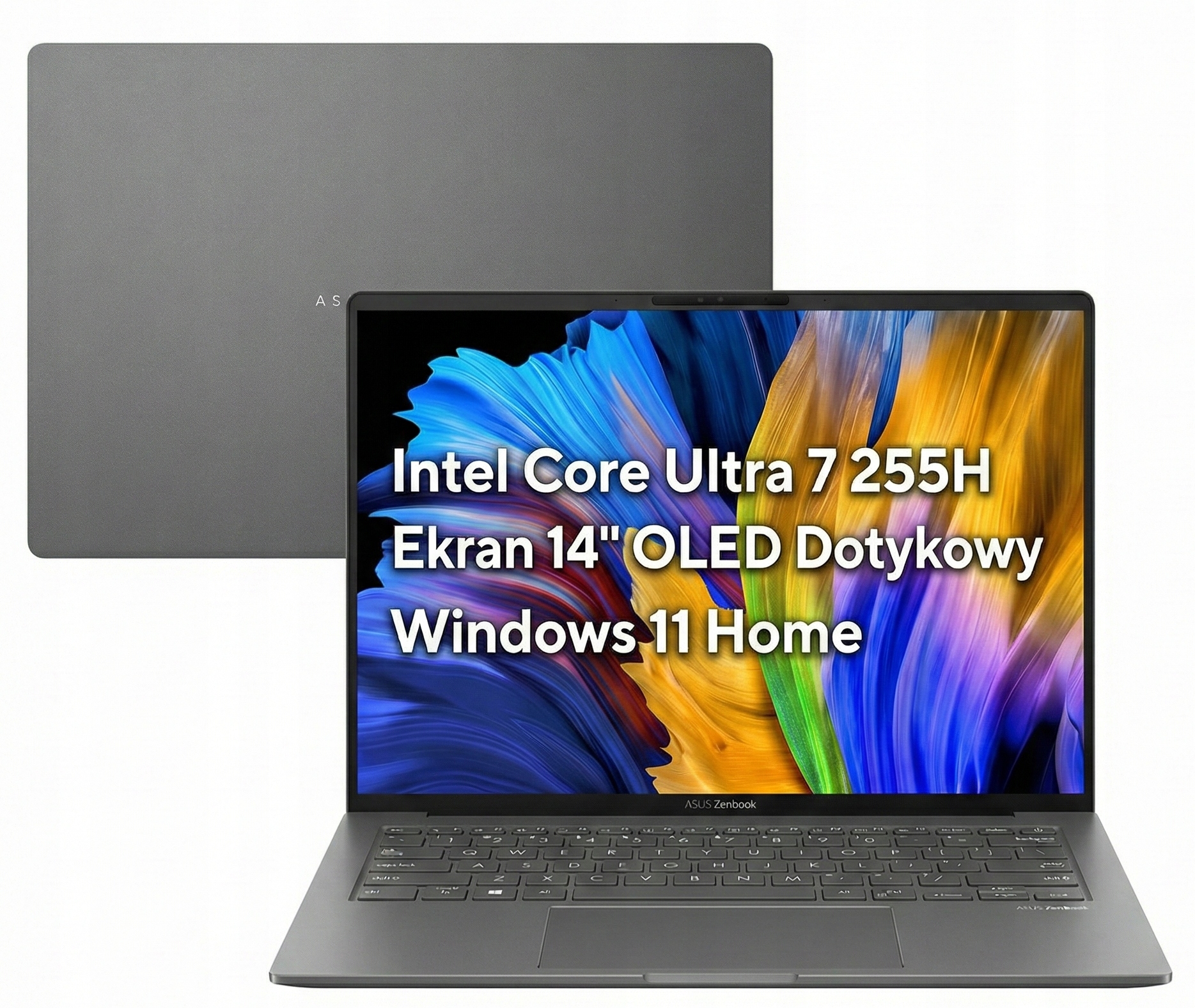 Asus ZenBook 14 Core U7 16GB 2TB 14" Oled Fhd+ 500NIT Dotyk 100% DCI-P3 W11