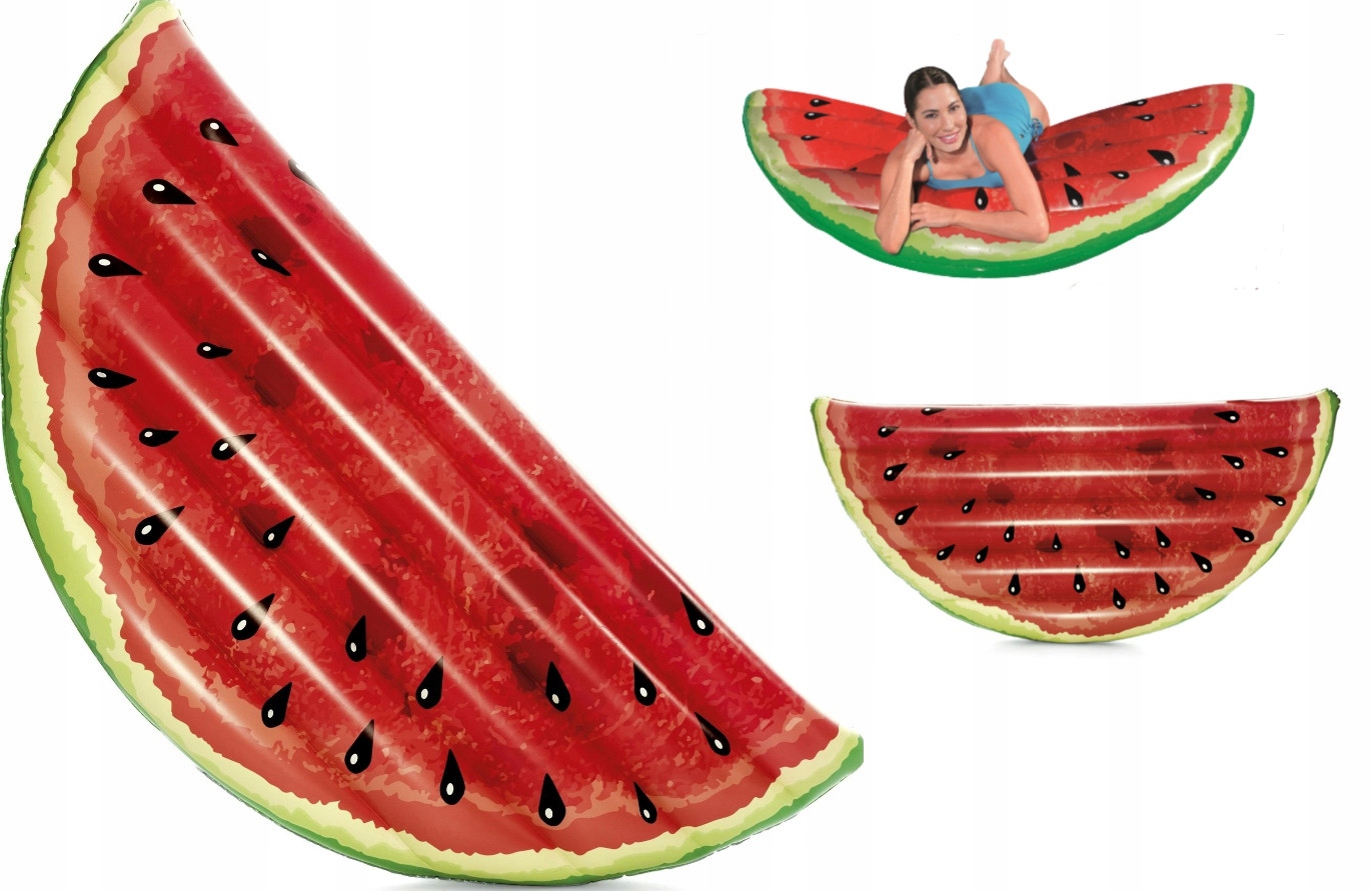 

Materac dmuchany plażowy do wody Arbuz Duży 174 cm