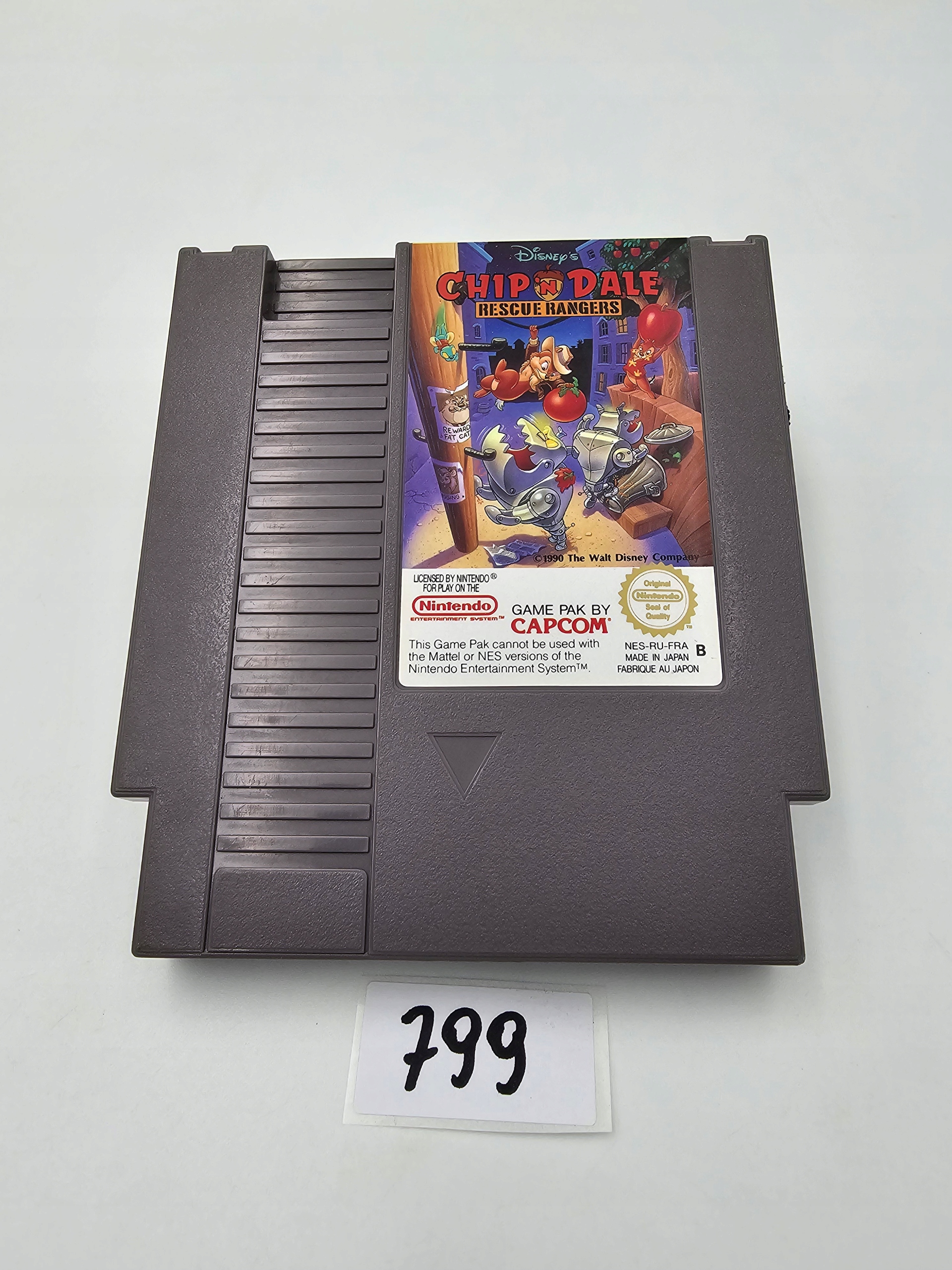 NINTENDO NES CHIP & DALE RESCUE RANGERS ORYGINAŁ Platforma Nintendo NES