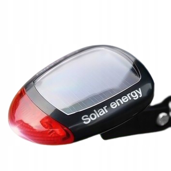 

Światło tylne roweru słonecznego 3tryby oświetleni