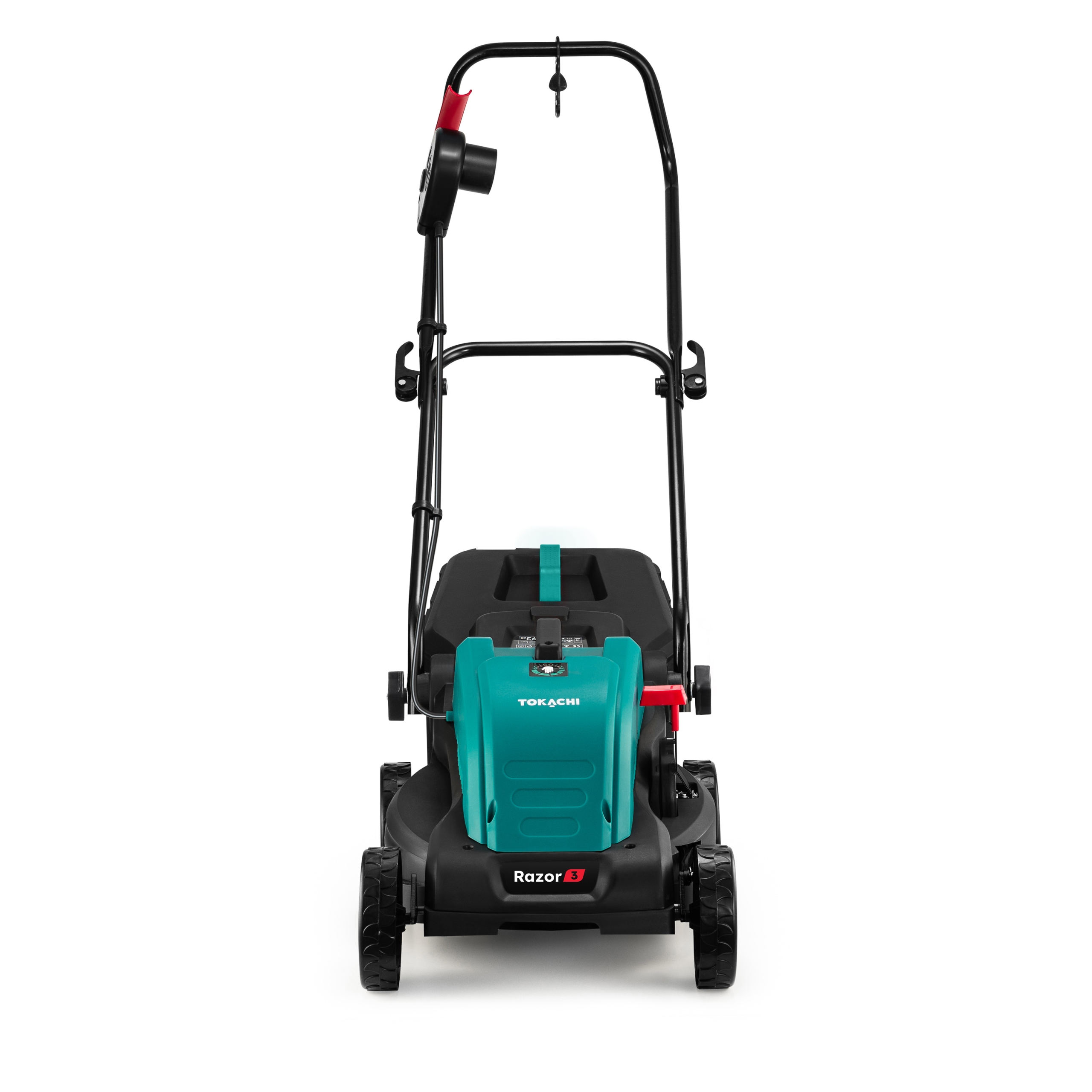 KOSIARKA ELEKTRYCZNA DO TRAWY INDUKCYJNA Z REGULACJĄ MOCNA 2000W DUŻY KOSZ Regulacja wysokości koszenia z regulacją