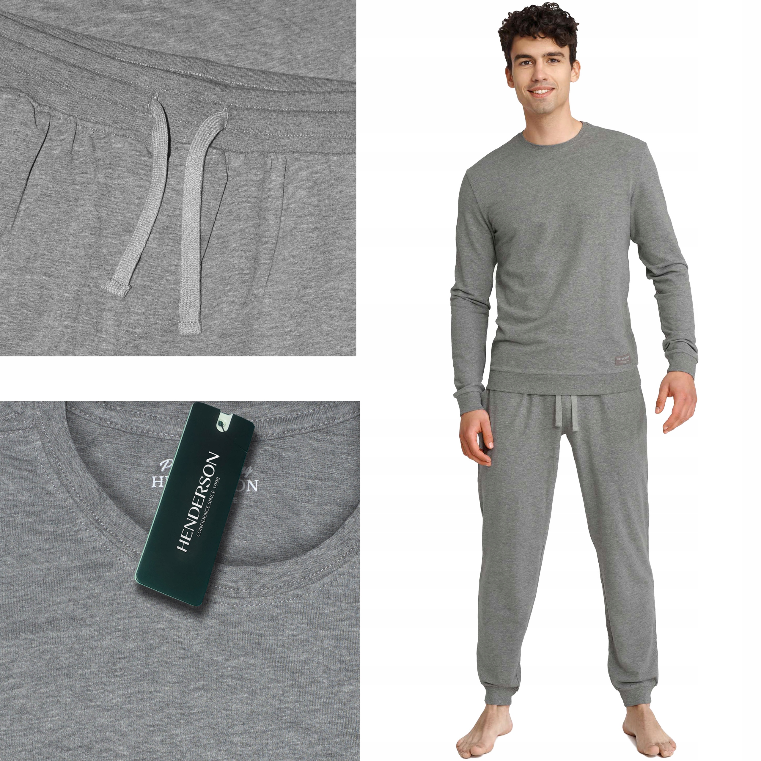 Henderson pánské pyžamo s dlouhým rukávem, dlouhé kalhoty