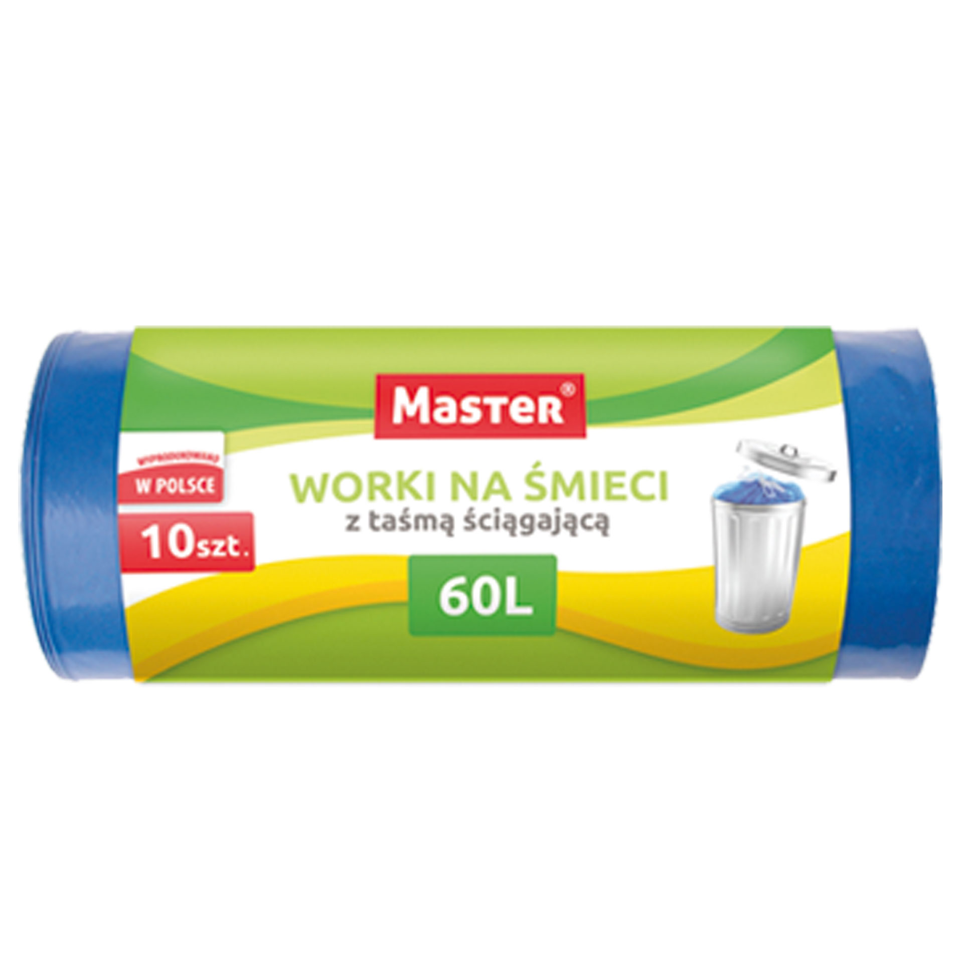

Worki Na Śmieci Hdpe 60 L 10 szt Niebieskie Taśma