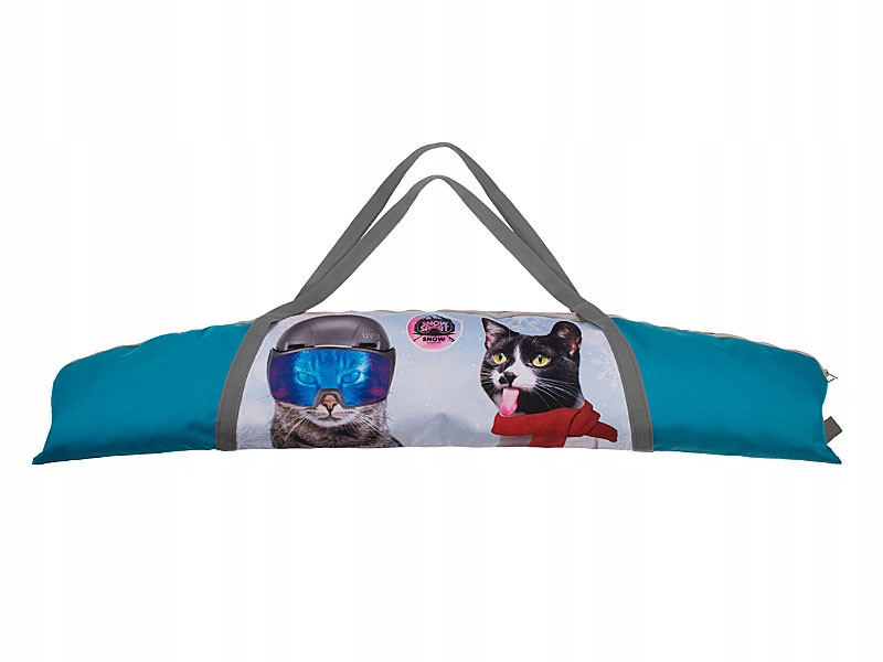 Pokrowiec na narty dla dzieci Snowsport Ski Bag Cats 6in1 123 cm