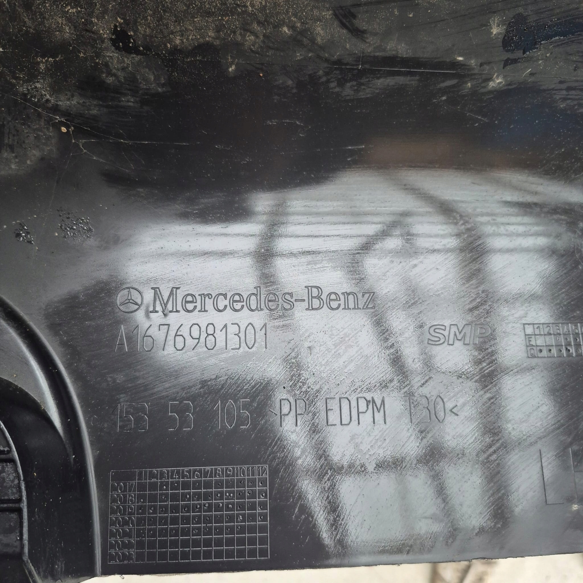 MERCEDES GLE W167 18- moulding threshold left threshold left A1676981301