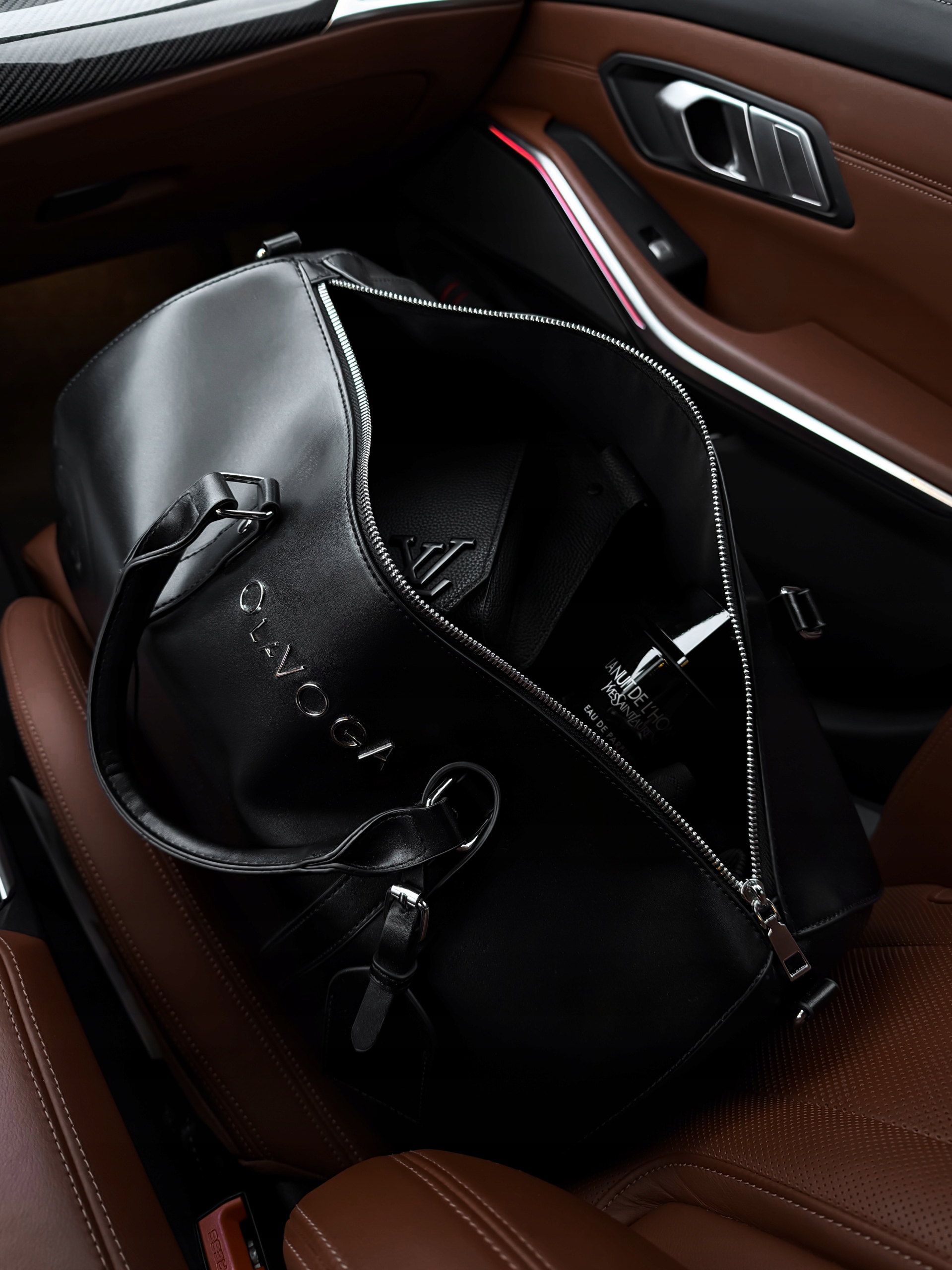 Olavoga Torba męska Zorvino 2026 Czarna