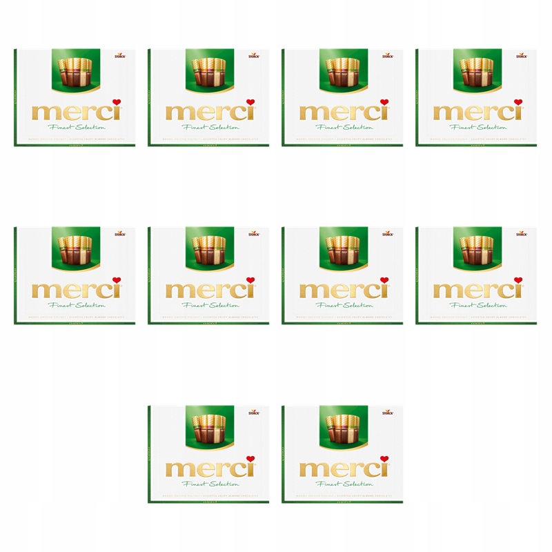 merci z migdałami 250g X10